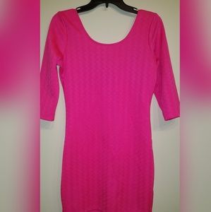 Barbie Pink Mini Dress Size Large